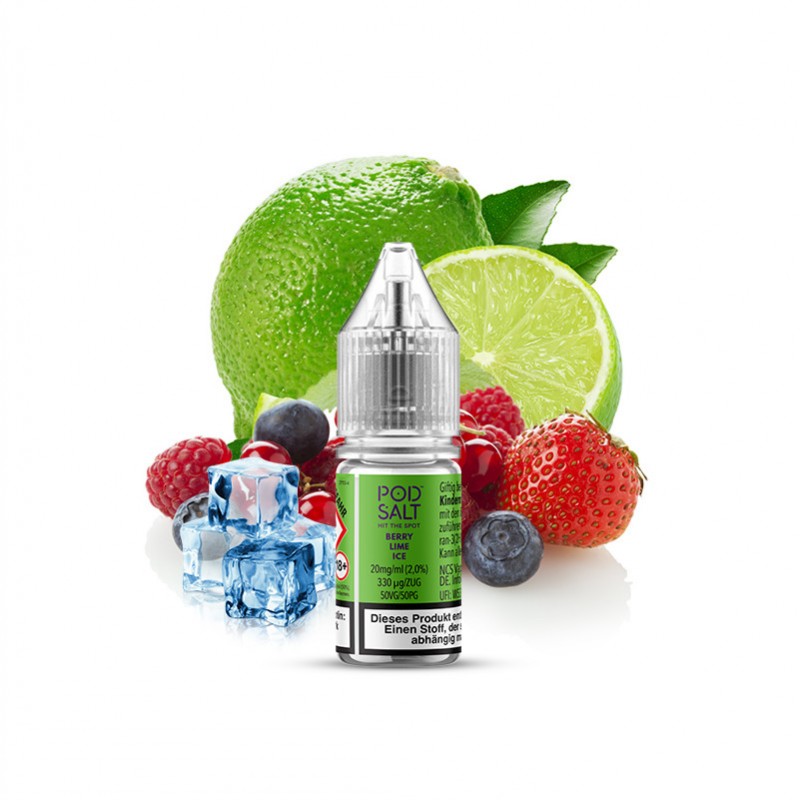 Pod Salt XTRA Berry Lime Ice Nikotinsalz Liquid 10...