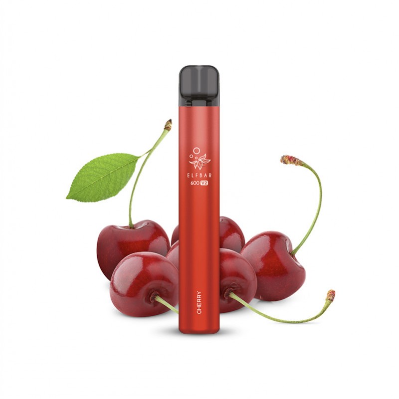 Elfbar 600 V2 CP Einweg E-Zigarette Cherry 20mg