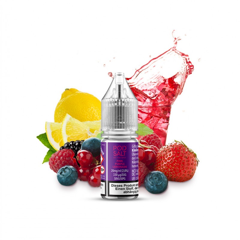 Pod Salt XTRA Pink Purple Lemonade Nikotinsalz Liq...