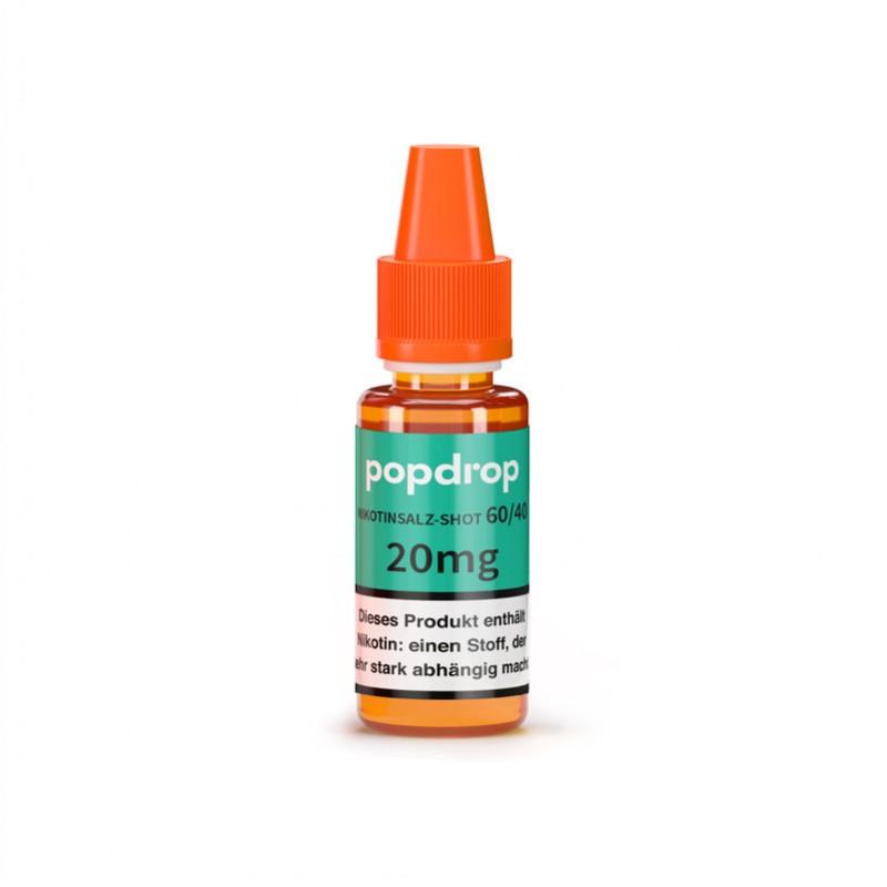 Popdrop Nikotinsalz Shot 60/40 20mg 10ml