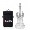 Aladin2Go Portable Hookah Edelstahl mit Tasche Clear