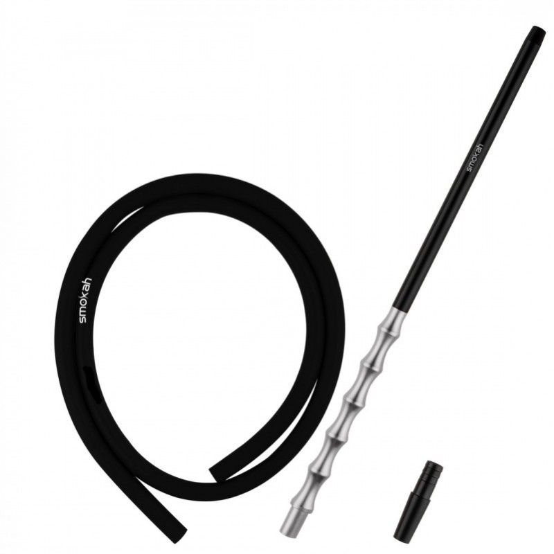 Smokah Futuro Schlauchset - Black Silver