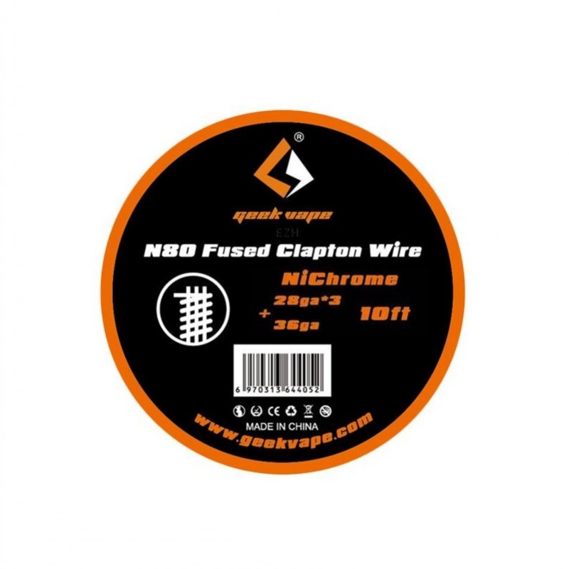 GeekVape 3m N80 Fused Clapton 28*3/36GA (0.32*3/0....
