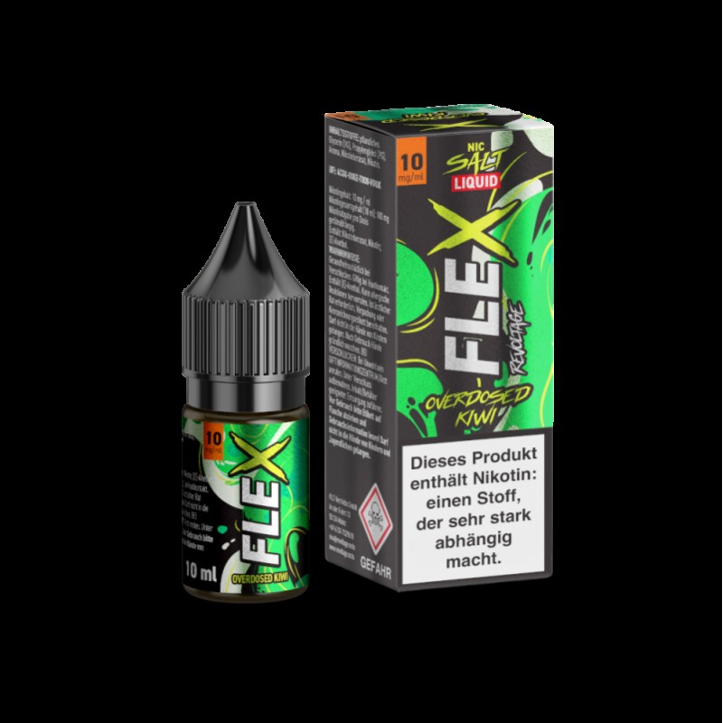 Revoltage Flex Overdosed Kiwi Nikotinsalz Liquid 1...