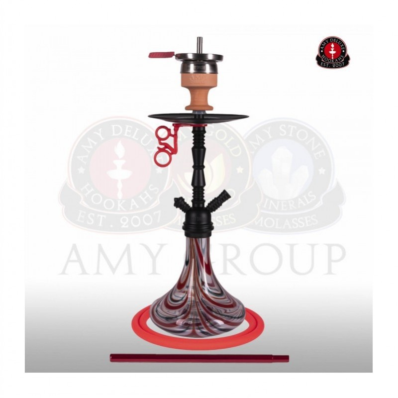Amy Deluxe Middle Zoom Rainbow red RS black powder