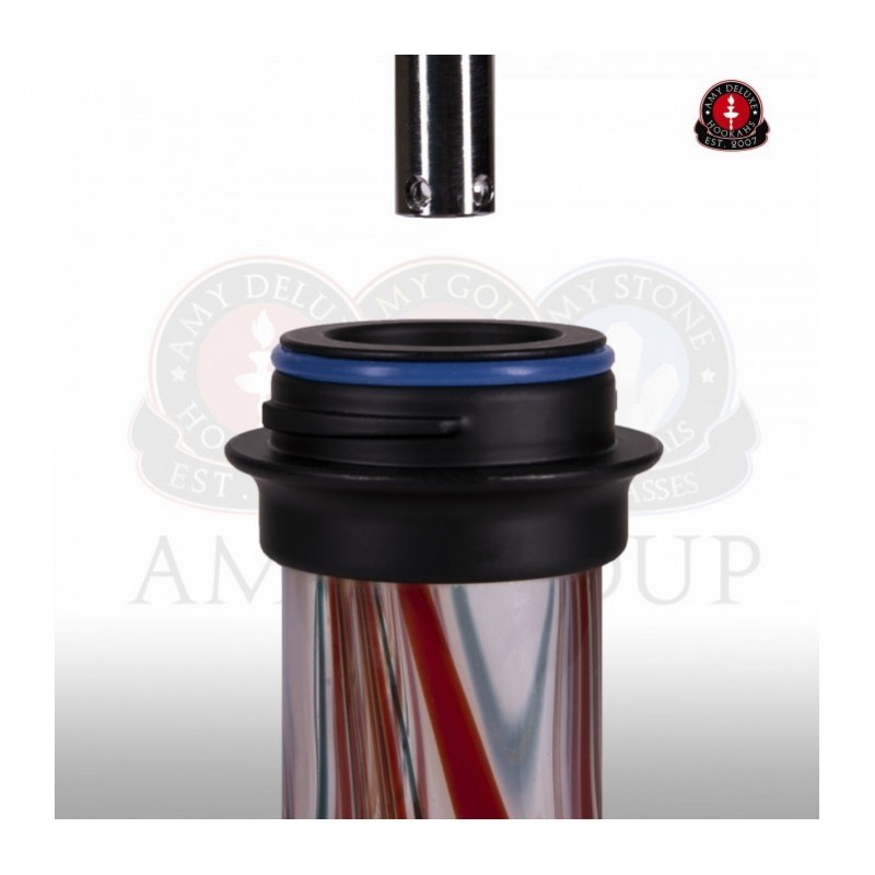 Amy Deluxe Middle Zoom Rainbow red RS black powder