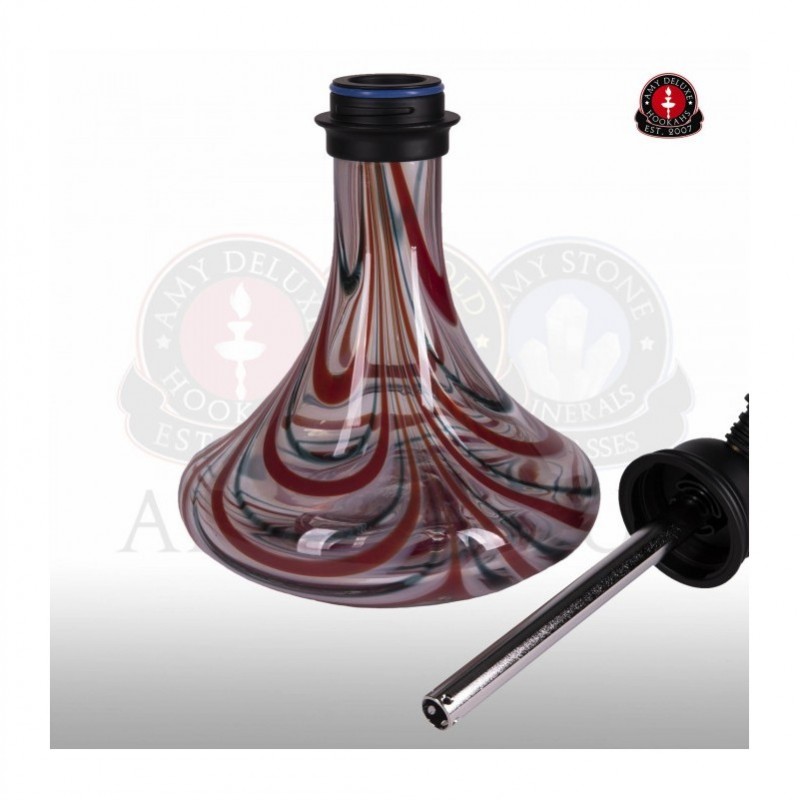 Amy Deluxe Middle Zoom Rainbow red RS black powder