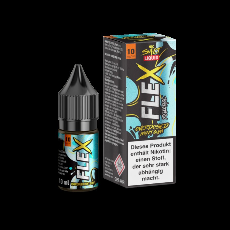 Revoltage Flex Overdosed Mint Gum Nikotinsalz Liqu...