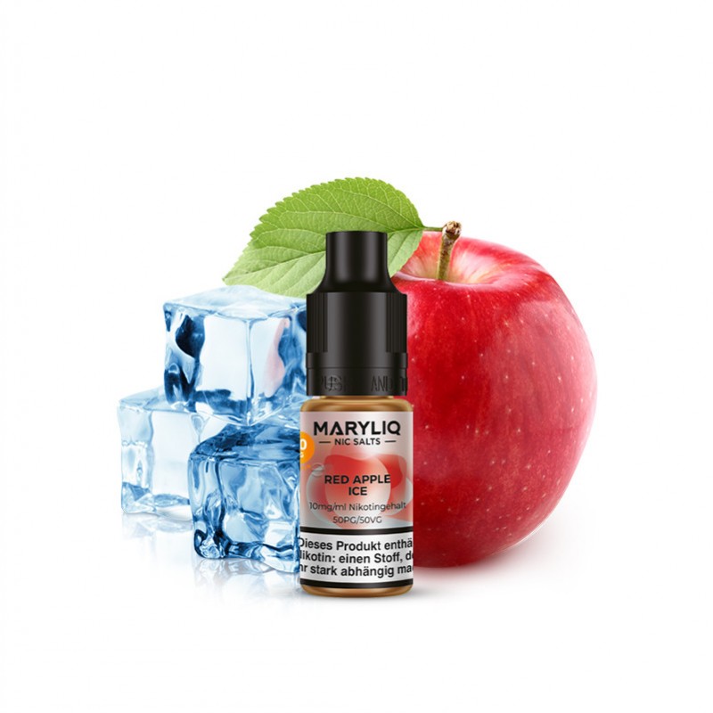 Elfbar Maryliq Red Apple Ice Nikotinsalz Liquid 10...