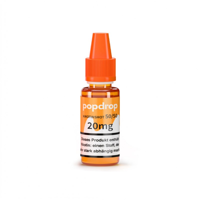 Popdrop Nikotin Shot 50/50 20mg 10ml