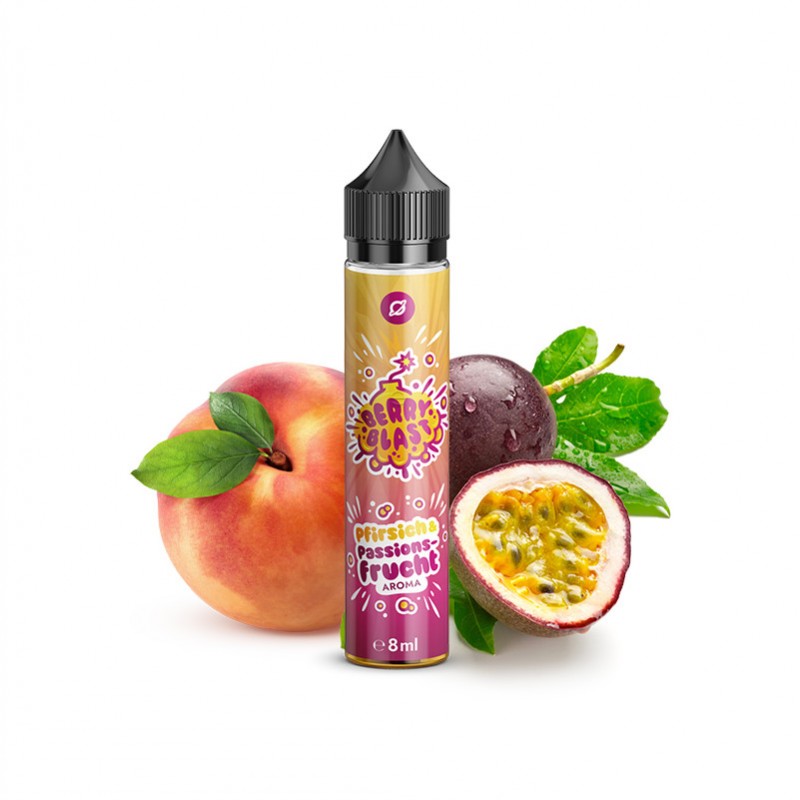 FLAVORVERSE BERRY BLAST Pfirsich & Passionsfru...