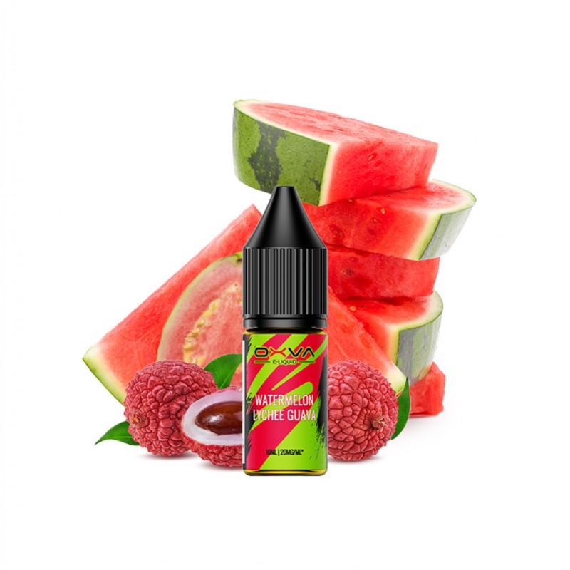 OXVA Watermelon Lychee Guava Nikotinsalz Liquid 10...