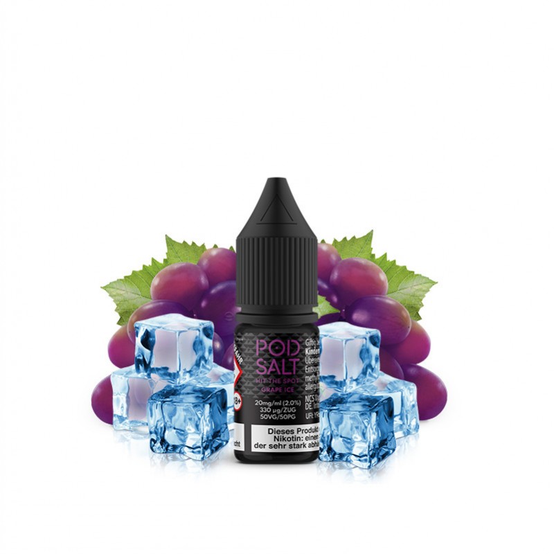 Pod Salt Core Grape Ice Nikotinsalz Liquid 10ml 11...