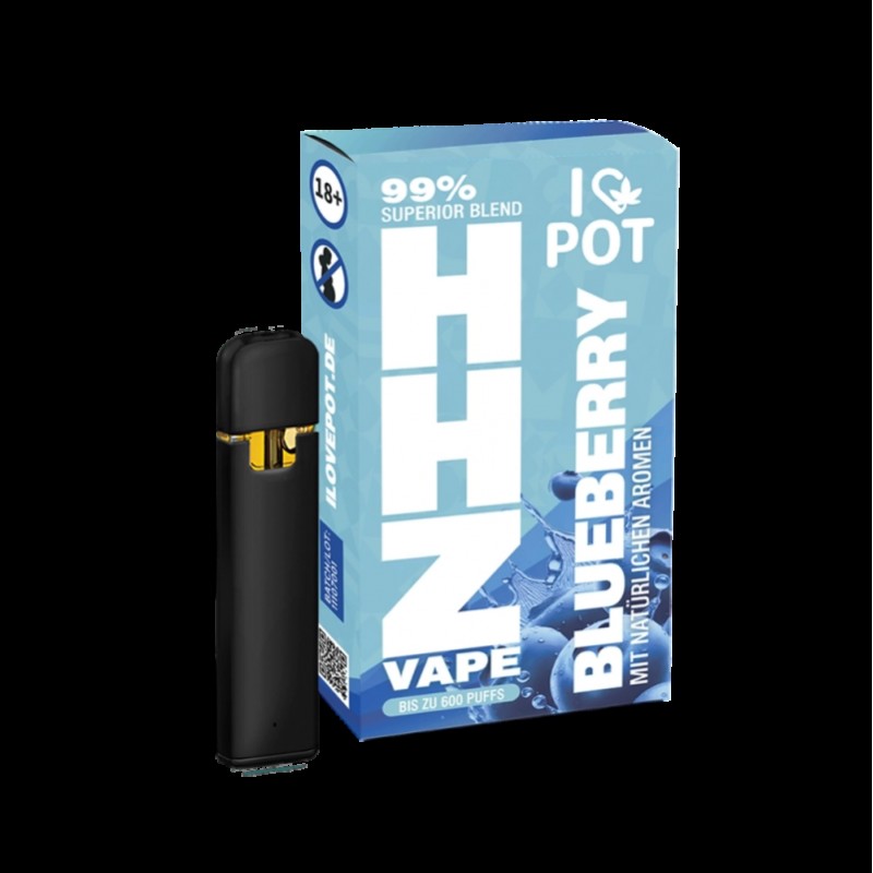 I Love Pot 600 Einweg E-Zigarette HHZ - Blueberry