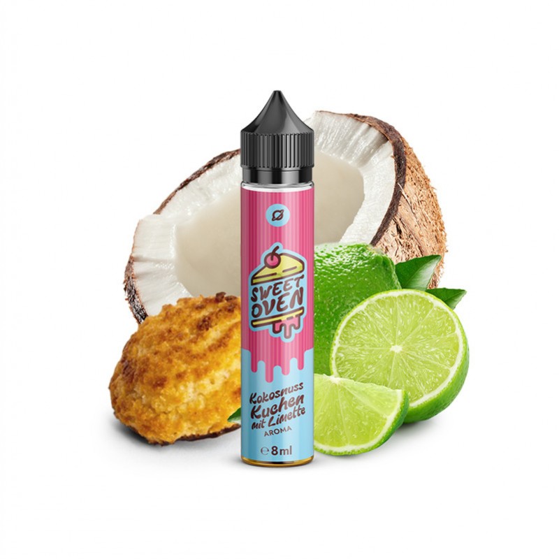 FLAVORVERSE SWEET OVEN Kokosnuss Kuchen mit Limett...