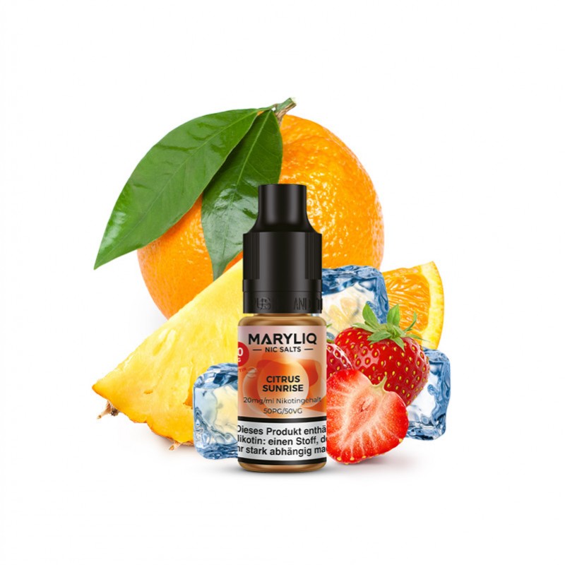 Elfbar Maryliq Citrus Sunrise Nikotinsalz Liquid 1...