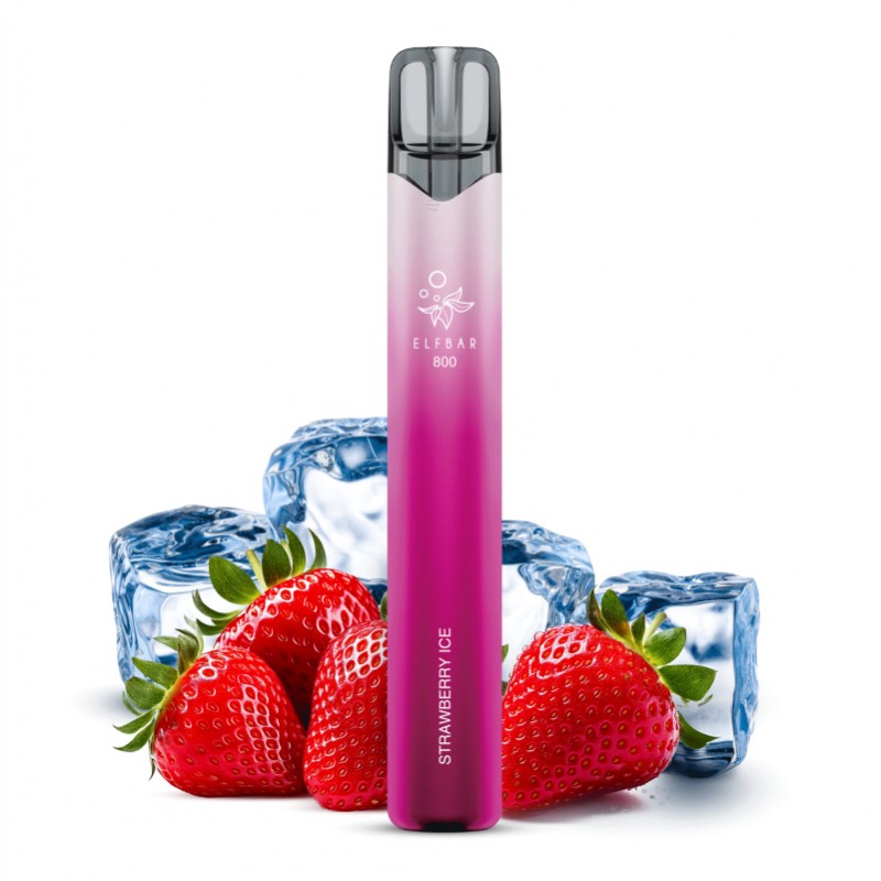 Elfbar 800 Einweg E-Zigarette - Strawberry Ice