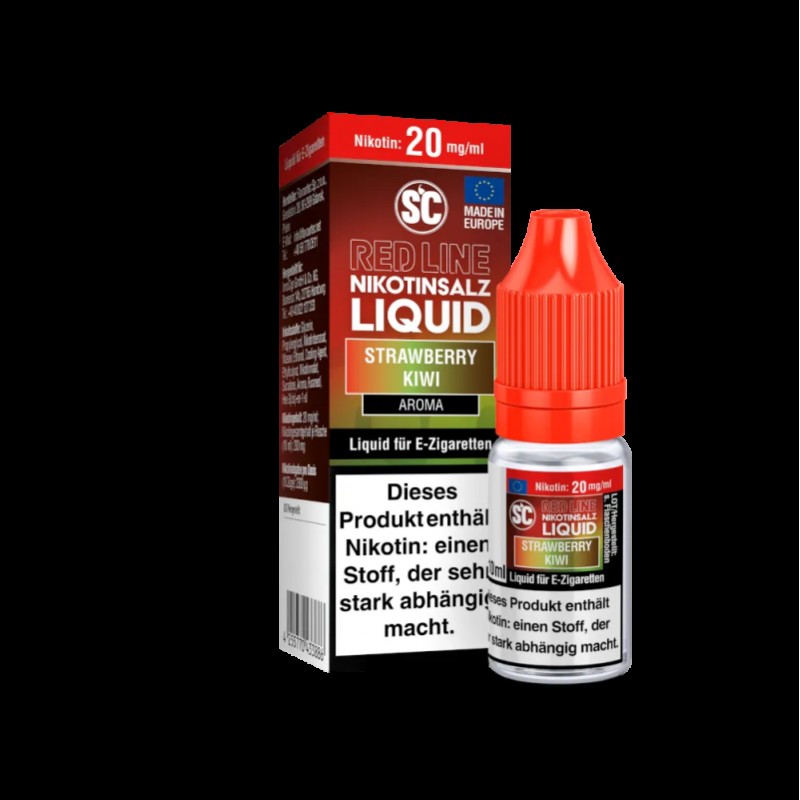 SC Red Line Strawberry Kiwi Nikotinsalz Liquid 10m...