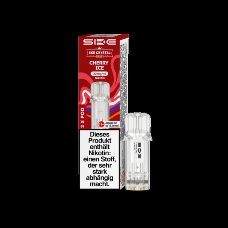 SKE Crystal Prefilled Pod - Cherry Ice 20mg