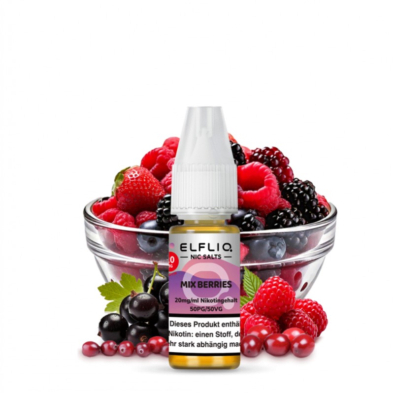 Elfbar Elfliq Mix Berries Nikotinsalz Liquid 10ml