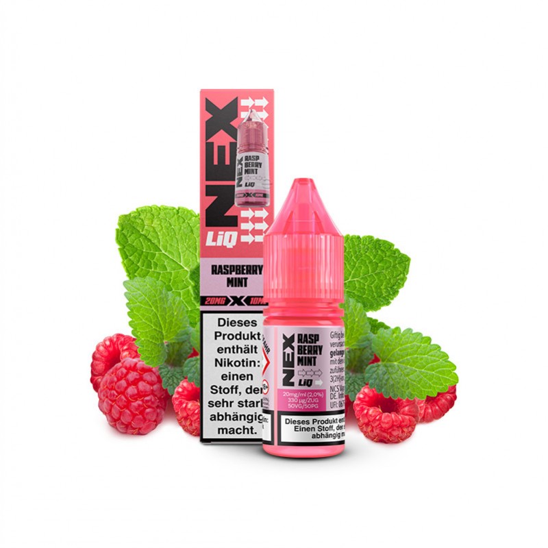 Pod Salt NexLiq Raspberry Mint Nikotinsalz Liquid ...