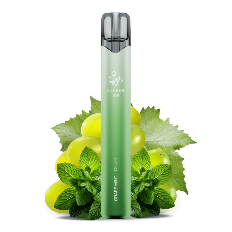 Elfbar 800 Einweg E-Zigarette - Grape Mint
