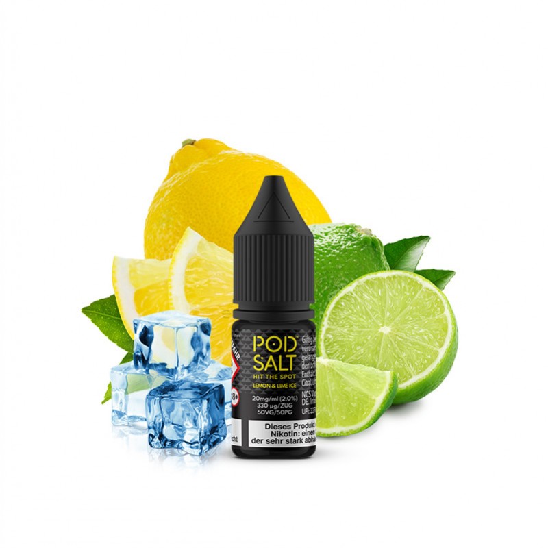 Pod Salt Core Lemon & Lime Ice Nikotinsalz Liq...
