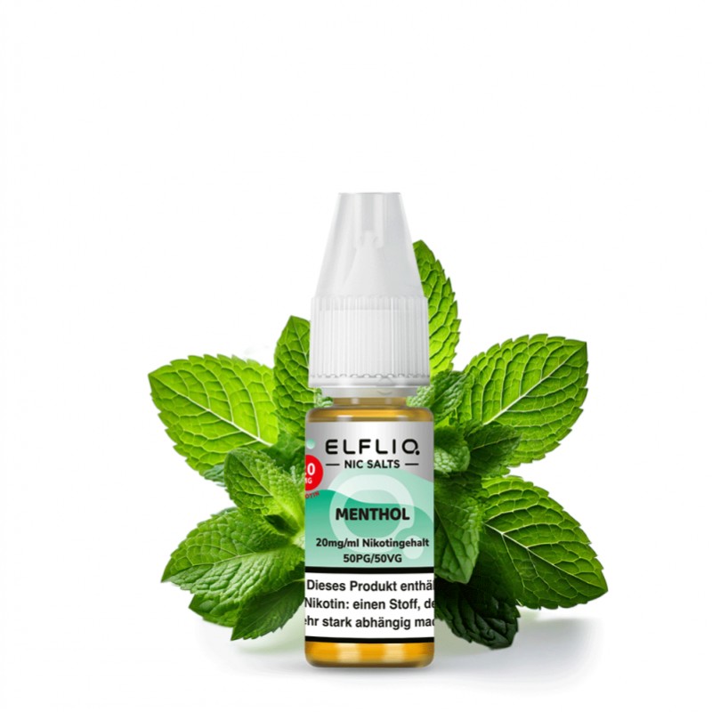 Elfbar Elfliq Menthol Nikotinsalz Liquid 10ml