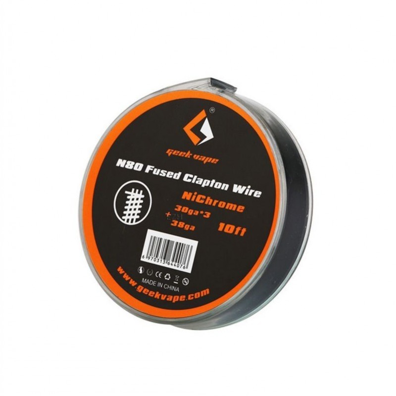 GeekVape 3m N80 Fused Clapton 30*3/38GA (0.25*3/0....