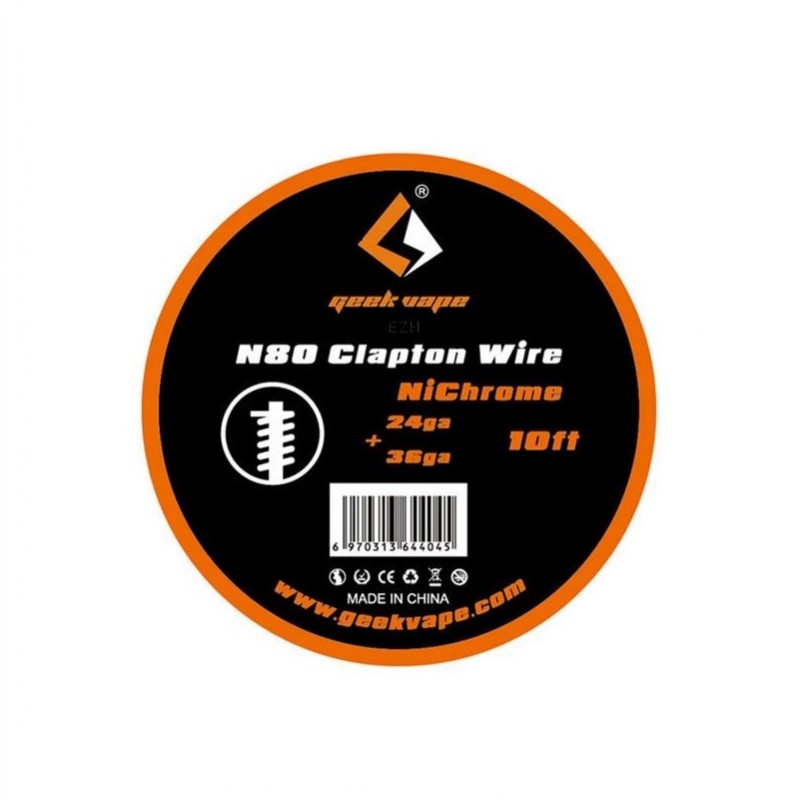 GeekVape 3m N80 Clapton Wire 24/36GA (0.50/0.13 mm...