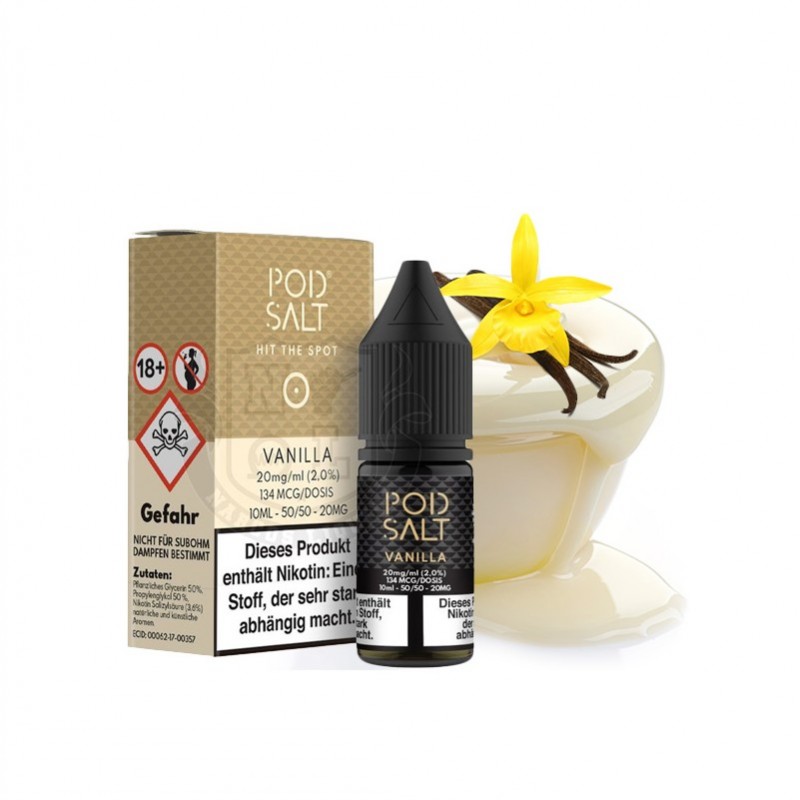 Pod Salt Vanilla Nikotinsalz Liquid 10ml 11mg