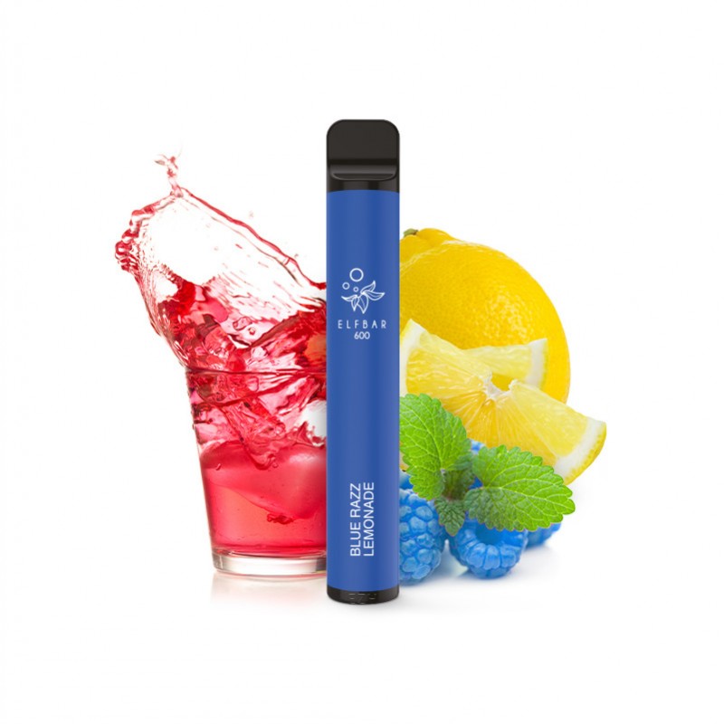 Elfbar 600 CP Einweg E-Zigarette Blue Razz Lemonad...