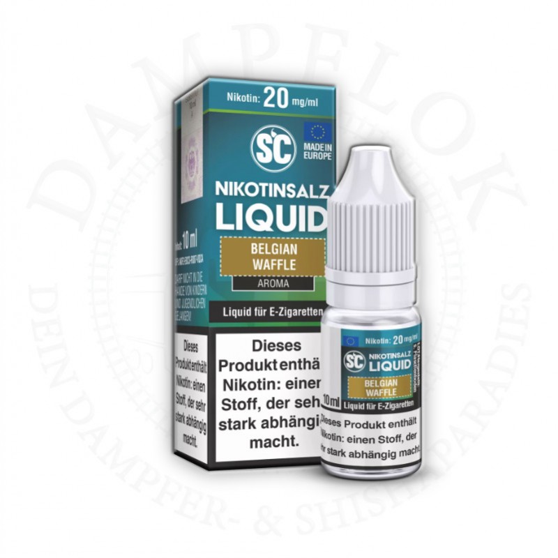 SC Belgian Waffle Nikotinsalz Liquid 10ml
