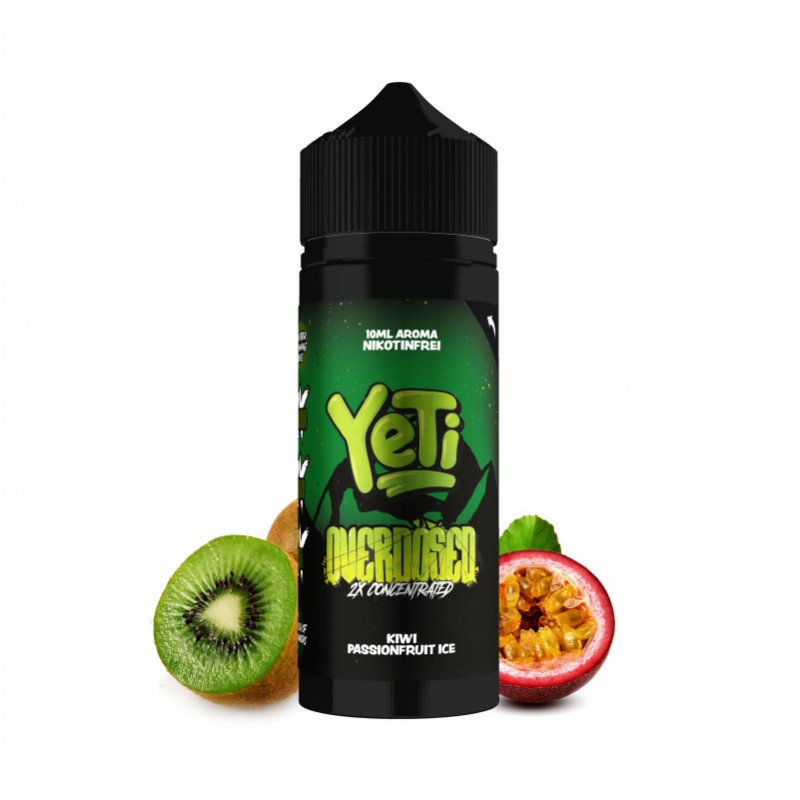 Yeti Overdosed Kiwi Passionfruit Ice Aroma 10ml