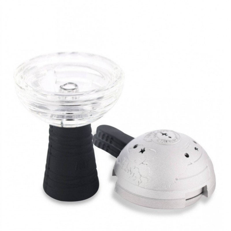 Amy Deluxe GlasSi Globe Set Silber