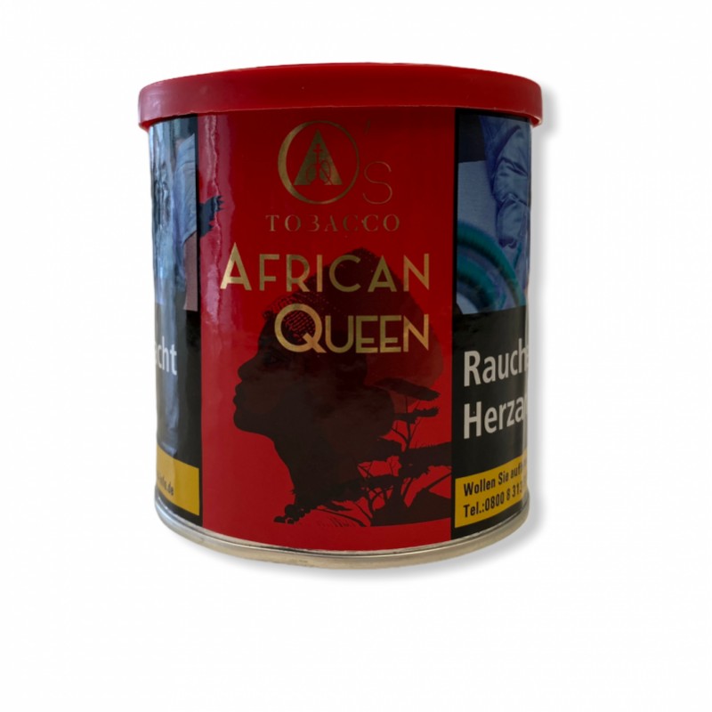 O's Tobacco Red African Queen 200g
