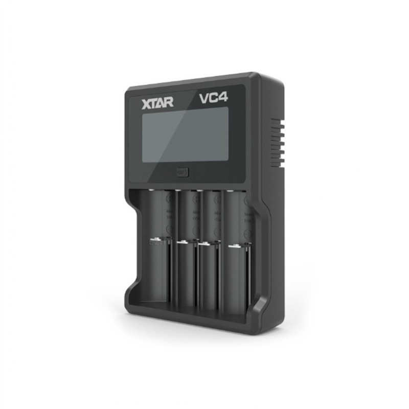 XTAR VC4 Ladegerät für Li-Ion 3,6V - 3,7V und NiMH Akkus