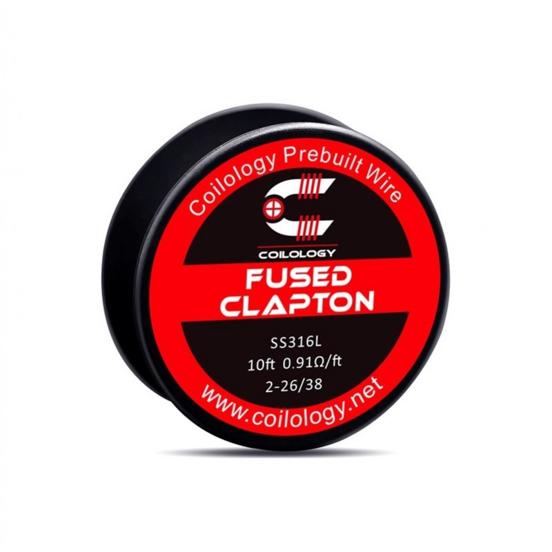 Coilology Fused Clapton Draht SS316L 0.91 Ohm