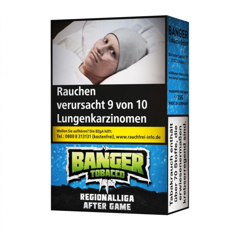 Banger Tobacco 25g - Regionalliga After Game