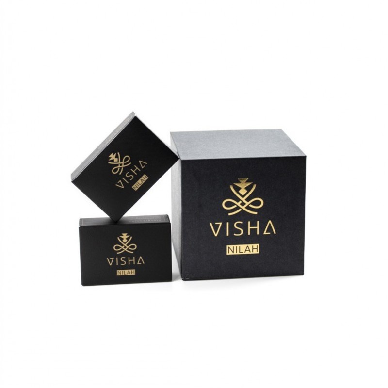Visha Nilah E-Wasserpfeifen Kopf Schwarz