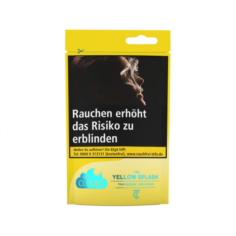 True Cloudz Gold Blend 25g - (Two) Yellow Splash