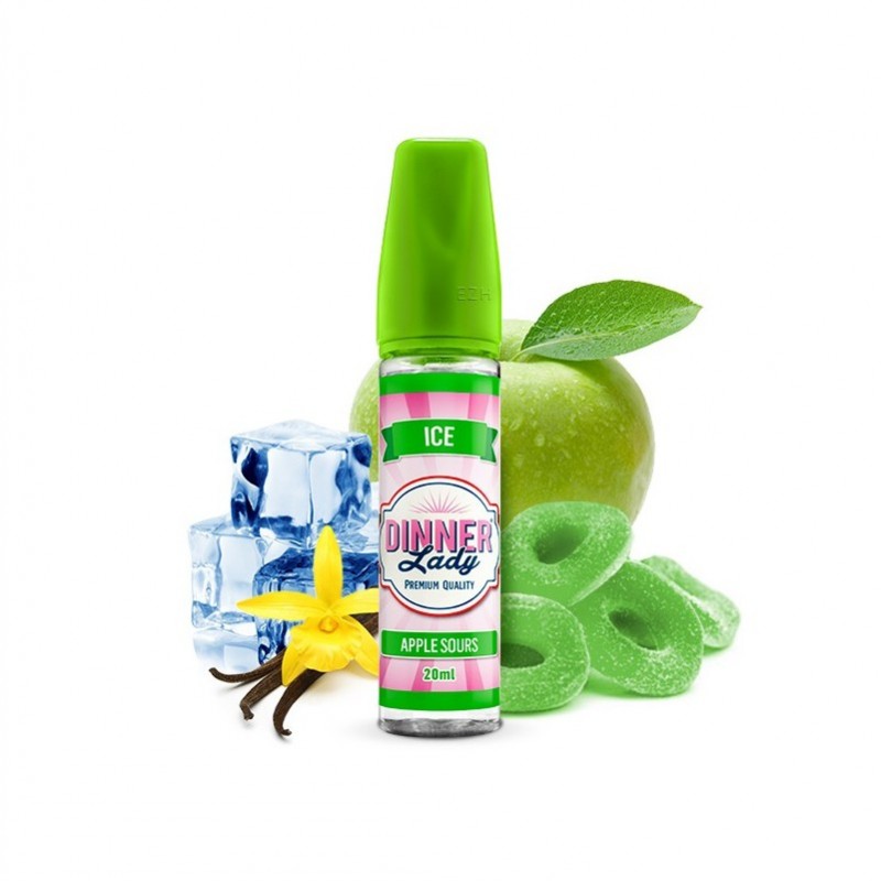 Dinner Lady Sweets ICE Apple Sours Aroma 20ml