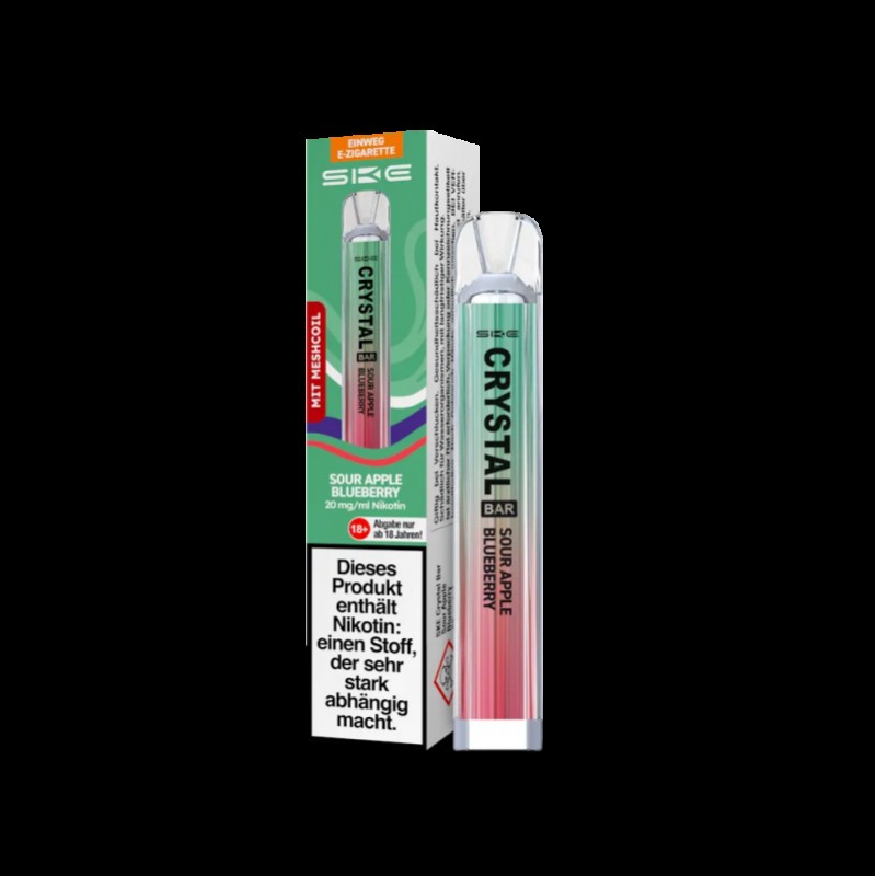SKE Crystal Bar 600 CP Einweg E-Zigarette Sour App...