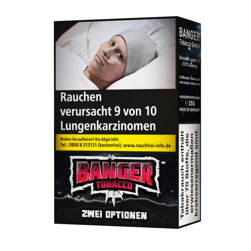 Banger Tobacco 25g - Zwei Optionen