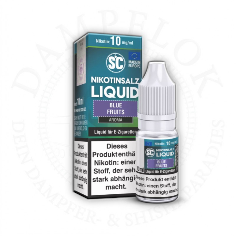 SC Blue Fruits Nikotinsalz Liquid 10ml