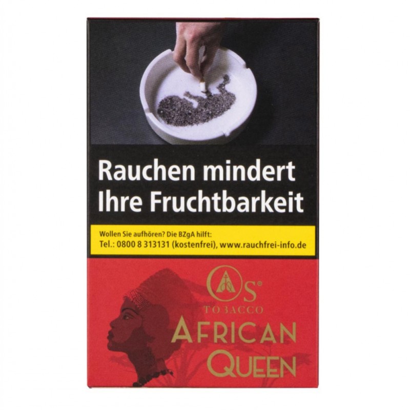 O's Tobacco Red 25g - African Queen