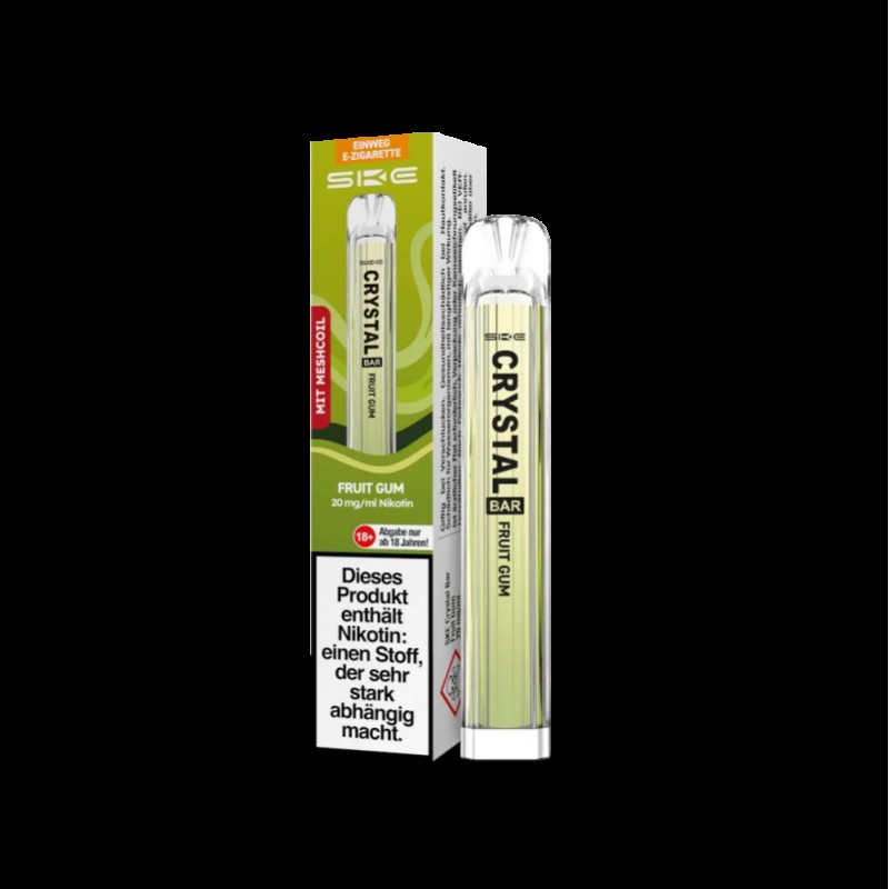 SKE Crystal Bar 600 CP Einweg E-Zigarette Fruit Gu...