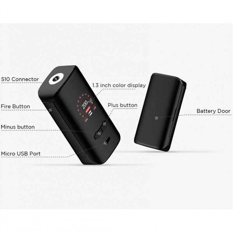 Augvape VX200 Box Mod rot