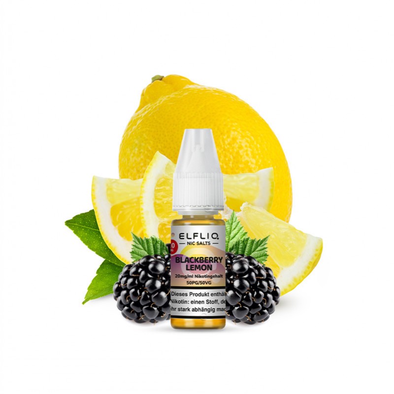 Elfbar Elfliq Blackberry Lemon Nikotinsalz Liquid ...