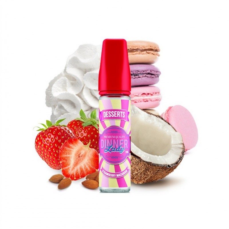 Dinner Lady Dessert Strawberry Macarons Aroma 20ml